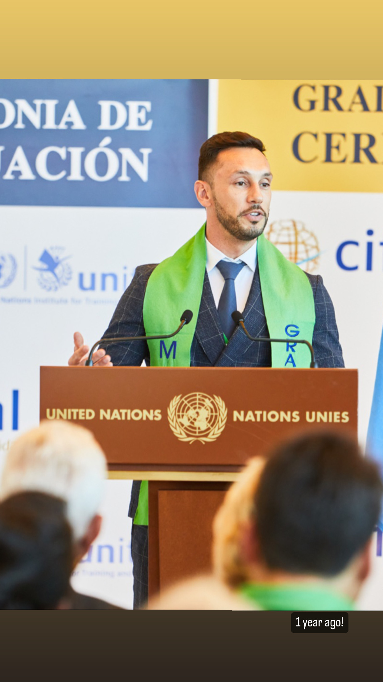 ITAérea Masters ceremony speech
